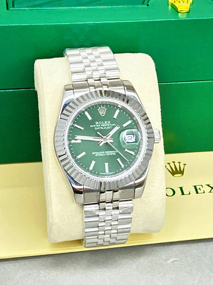 RLX Oyster Perpetual Datejust Automatic Movement Luxury Chain Watch for Men